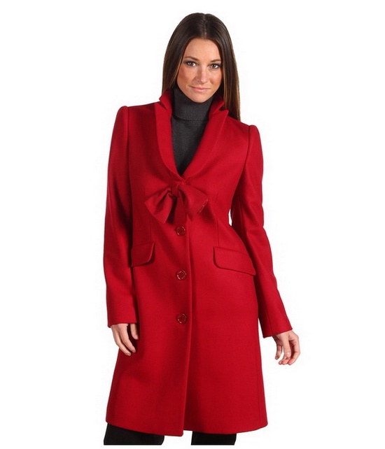 Красные пальто для женщин