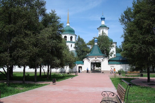Знаменская церковь в Иркутске