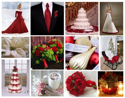 Свадьба в красном цвете