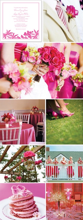 Свадьба в розовом цвете